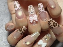 イデアル(Ideal)/【パラジェル】レオパードネイル