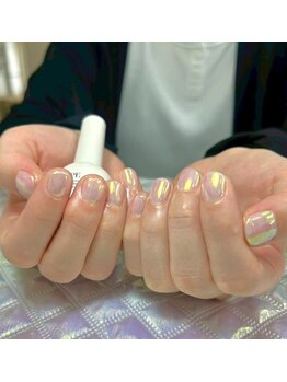 シービューティー(C BEAUTY)/オーロラネイル/ユニコーン