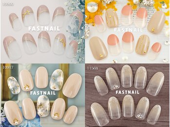 ファストネイル 関内店(FAST NAIL)/定額 ¥5410 ◆ シンプルAコース