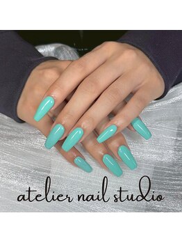 アトリエネイルスタジオ(atelier nail studio)/爽やかミントネイル
