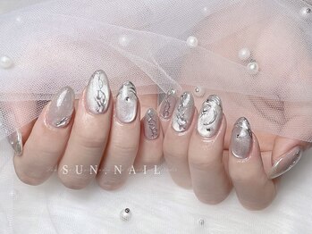 サン ネイル(SUN nail)/アート120分持ち込みデザイン