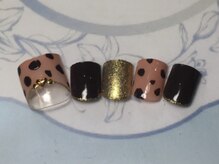 ネイルサロン リリオ(Nail Salon Ririo)/ダルメシアンフットネイル