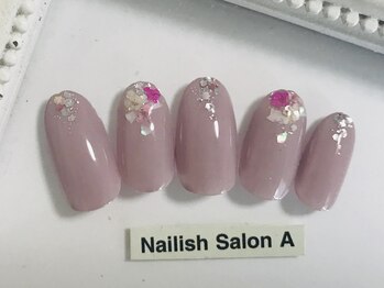 ネイリッシュサロン エー(Nailish Salon A)/押し花ネイル