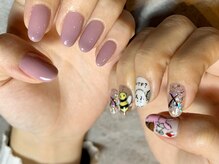 イデアル(ideal)/ジェルデザインフリー5本アート