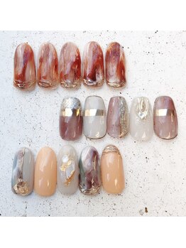 ネイルアンドまつげ リュフェール 五反田(Nail Lufaire)/ニュアンスネイル