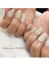 ネイルアンドビューティーサロン クリア(CLEAR)/ツィードネイル