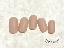 シーズネイル 渋谷店(She's nail)/新規のお客様オフ込み6500円
