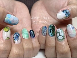 絵画ネイル◆アート150