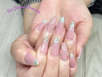 アン ジョーヌドラゴ/【自爪ネイル】ピンクネイル