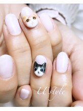 ユーズスタイル(U’style)/猫ちゃんネイル