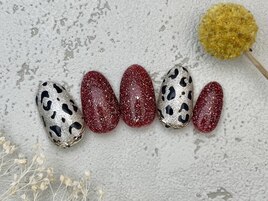 レオパードネイル銀座フィルイン