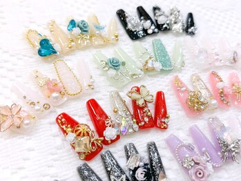 ネイルコレクション ピンク(Nail Collection Pink)/豪華絢爛★ジェルパーツ放題