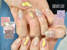 スノーフレーク(Snowflake)/定額デザイン/¥8000