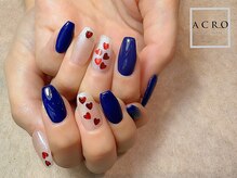 アクロネイル アンド アイ(ACRO NAIL&EYE)/お客様ネイル☆ハートホロネイル
