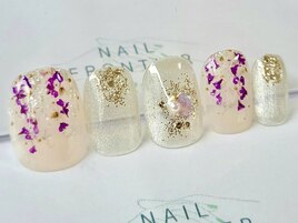 Sシンプル藤ネイル8980円～