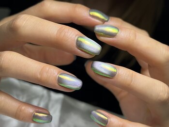 ネイルサロン プール ヴー(Nail Salon Pour Vous)/【夏おススメ】マグミラーネイル