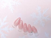 シエル ネイルズ(CIEL NAILS)/12月 ハンド 定額 シンプル1