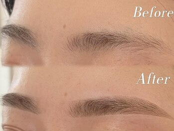 アイブロウドット 新越谷店(iBROW.)/美眉スタイリング before→after