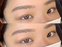 アビエ フリルアイビューティー 河内花園駅前店(abije Frill Eye Beauty)/パリブロウ