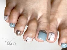 バイオアシス 麻布十番(by Oasis)/大理石風×ミラーフット