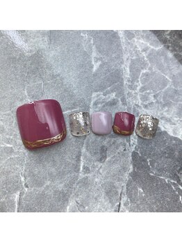 ヴァンネイル 海老名店(Van Nail)/フット定額デザイン ¥4990