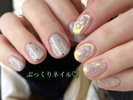 ぷくぷくネイル