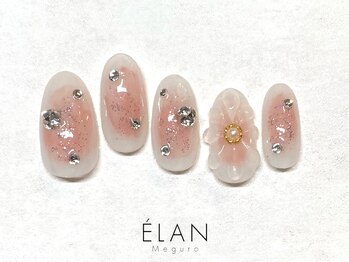 エラン メグロ(ELAN Meguro)/チーク×ぷくぷくフラワー