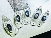 バンザイネイル 下北沢(BANZAI NAILS)/クリア×マグネット