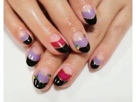 【Wフレンチネイル】