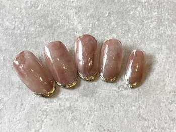 ニュアンスミラーネイル