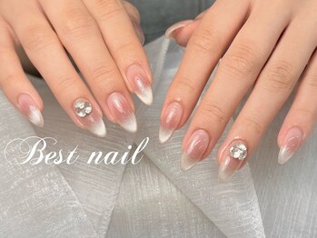 Best Nail 銀座店【ワンホンネイル・スカルプ・パラジェル・上品ジェルネイル】/チークマグネットネイル