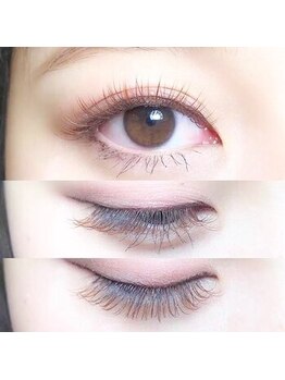 グレース(Grace)の写真/【自まつげを傷めず、華やかに】大人女性の為の上品な仕上がりに♪オードリーフラットラッシュ120本¥6,000