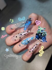 ジェル/長さ出し/定額/持ち込み