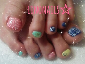 リノネイルズ(linonails)/☆フットネイル☆