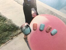 ネイルアンドアイラッシュサロン エスポアール(nail&eyelash salon espoir)/パームツリーネイル　75分コース