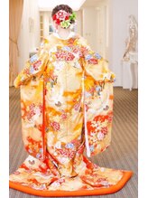 リュミエールボーテ/前撮りは豪華な色打ち掛け