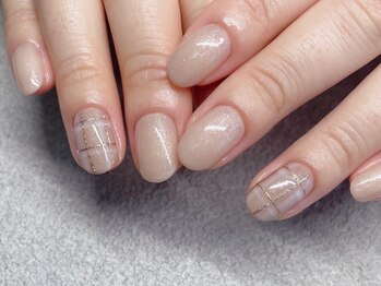 エルマナ ネイル(Hermana NAIL)/チェックネイル