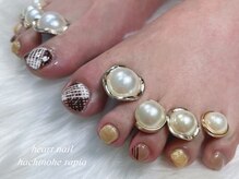 はあとねいる 八戸ラピア店/☆バレンタインフットネイル☆