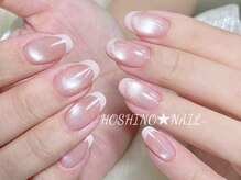 ホシノネイル(HOSHINO NAIL)の雰囲気（SNSで活躍してるマグネット＆フレンチ！！）