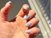 ソウ 難波店 nail salon Sou/クロスネイル