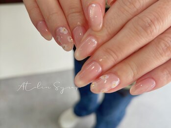 アトリエシロップネイル(Atelier Syrup nail)/ちょこっとデザイン¥6500