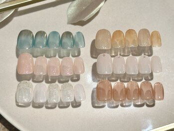 アメリアンドカシェット(Amelie&Cachette)/season nail -simple-