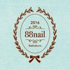 ハチハチネイル(88nail)のお店ロゴ