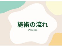 ヨサパーク ベル(YOSA PARK Belle)/【施術の流れ】