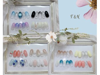 ティーエヌ 本厚木店の写真/OLさんや主婦層に人気のシンプルデザインを低価格で!丁寧な施術でモチが良く、仕上りも◎!!