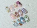 夏のワンポイントアート