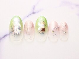 カーキ茶ニュアンス初回￥6980
