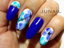 ネイルサロン ジュネイル(NAIL SALON JUNAIL)/blue flower