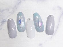 ネイルサロン インプレス(Impress)/くすみカラーデザイン