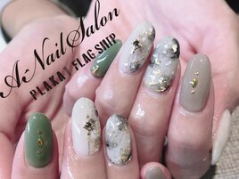 20/10/3　白べっ甲Nail